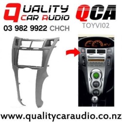 QCA-11401 Stereo Fitting Kit (Surround kit All Black) for Toyota Yaris from 2005 to 2010