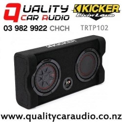 Kicker 48TRTP102 10" 800W (400W RMS) 2 ohm Car Subwoofer Enclosure with passive radiator