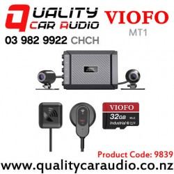 In stock at NZ Supplier, Special Order Only -  VIOFO MT1 1080P Dual Channel Waterproof Dash Cam with Built-in WiFi, GPS, G-Sensor