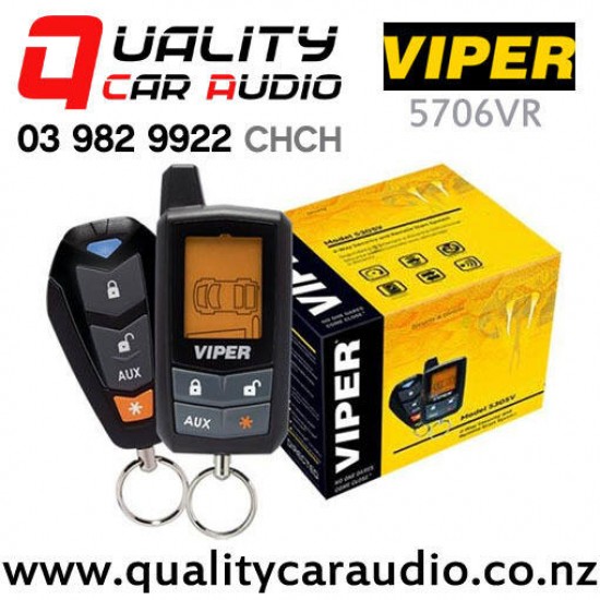 Viper 5706VR Responder 2 Way LCD Security System with Remote Start - In stock at Distribution Centre