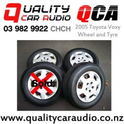 2005 Toyota Voxy Wheel x3 Original wheel with 4mm Bridgestone and Toyo tyre 215/65/R15