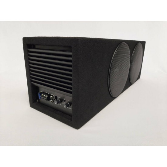 ZeroFlex ZF284A Dual 8" 200W RMS Active Car Subwoofer - In Stock At Distribution Centre