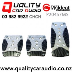 Wildcat P20457MS Manual Pedal Pad Kit (Silver)