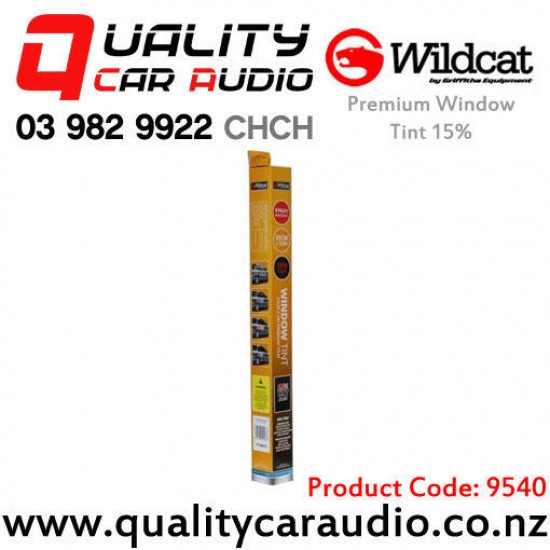 Wildcat Premium Window Tint 15% (3m x 51cm)