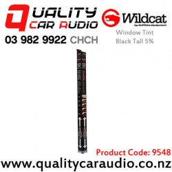 Wildcat Window Tint Black Tall 5% (3m x 76cm)
