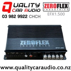 ZeroFlex EFX1.500 500W RMS Mono Channel Class D Compact Car Amplifier - In Stock At Distribution Centre