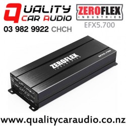 ZeroFlex EFX5.700 700W 5/4/3/2 Channel Car Amplifier