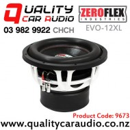 ZeroFlex EVO-12XL 12" 2500W RMS Dual 2 ohm Voice Coil Car Subwoofer