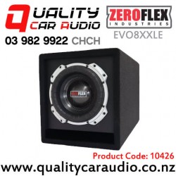 ZeroFlex EVO8XXLE 8" 1500W RMS 1 ohm Subwoofer Enclosure - In Stock At Distribution Centre