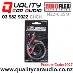 ZeroFlex NZ2-0.25M Male to Male RCA Cable (0.25m)
