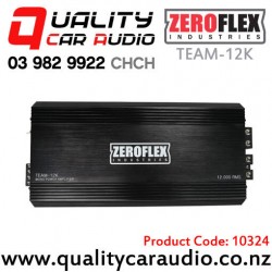 ZeroFlex TEAM-12K 12000W RMS Mono Channel Car Amplifier - In Stock At Distribution Centre