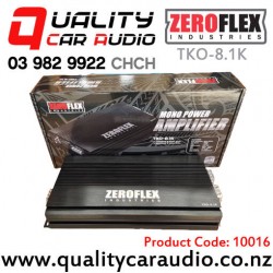 ZeroFlex TKO-8.1K 8000W RMS Mono Channel Car Amplifier