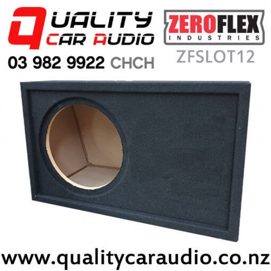 Pre-order only ( approx. ETA 1 week) -  ZeroFlex ZFSLOT12 12” Slotport Subwoofer Enclosure (For EVO-12 Sub only)