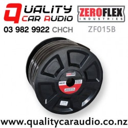 ZeroFlex ZF015B 0 Gauge 15 Meter Pure 100% OFC Copper Cable (Black)