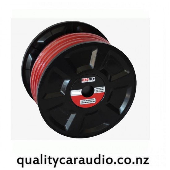 ZeroFlex ZF2015R 2/0 Gauge 70mm CCA Power Cable Sold per meter (1M)  - Red