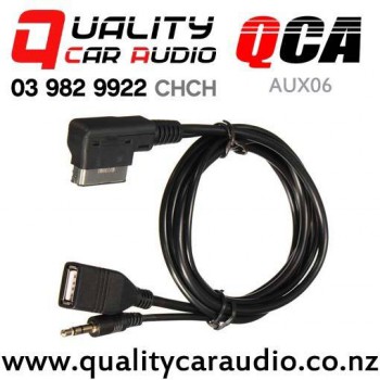 VIFERR Charger Aux Cable Music MDI AMI MMI Interface USB+Charger AUX Cable Compatible with A6L A8L Q7 A3 A4L A5 A1 